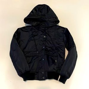 American Eagle satin bomber jacket